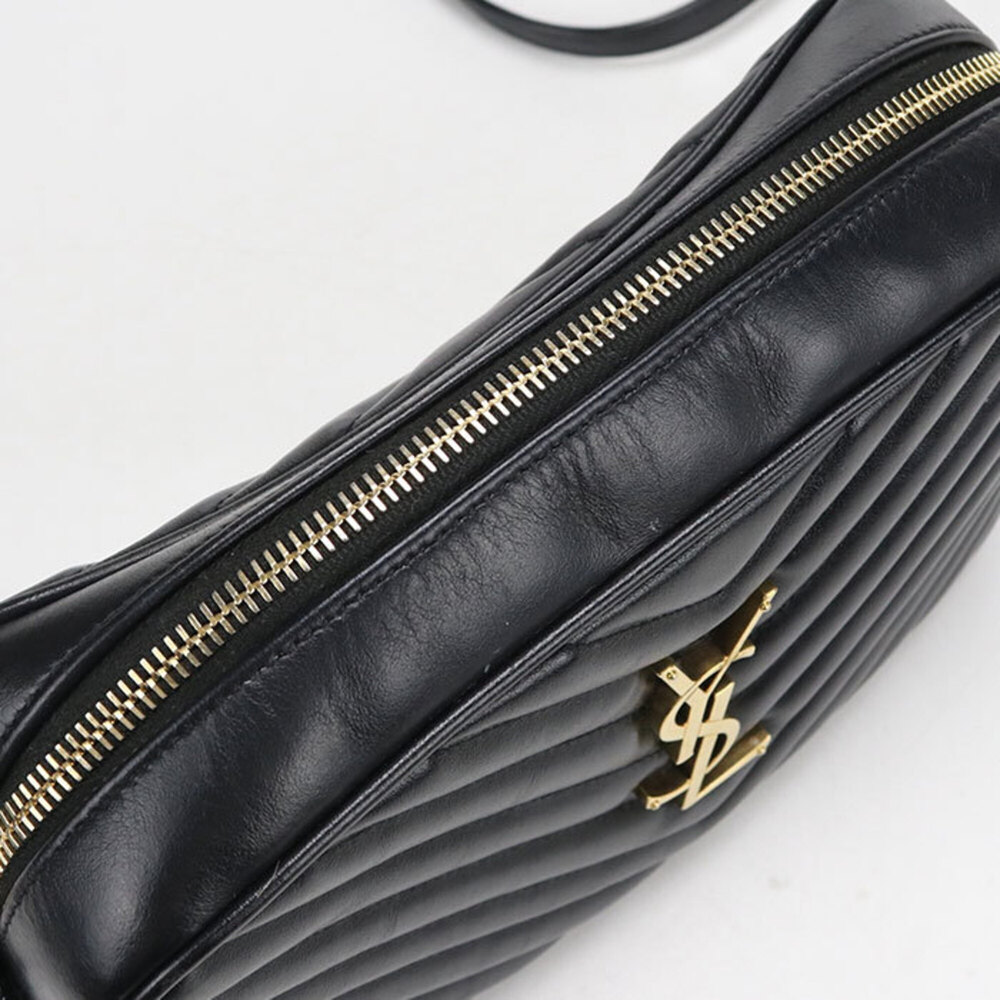 SAINT LAURENT Saint Laurent Shoulder Bag 612544 Camera Lou Women's Black - Picture 7 of 8